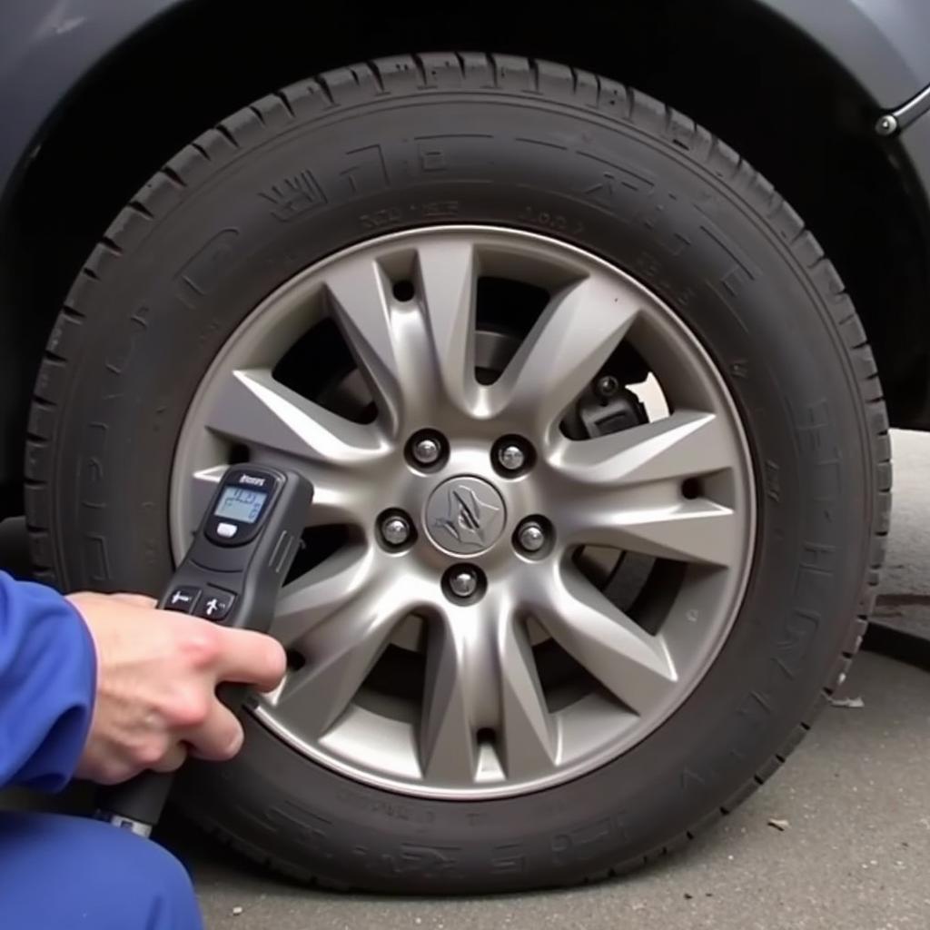 Checking Wheel Play for Bad Bearing Diagnosis