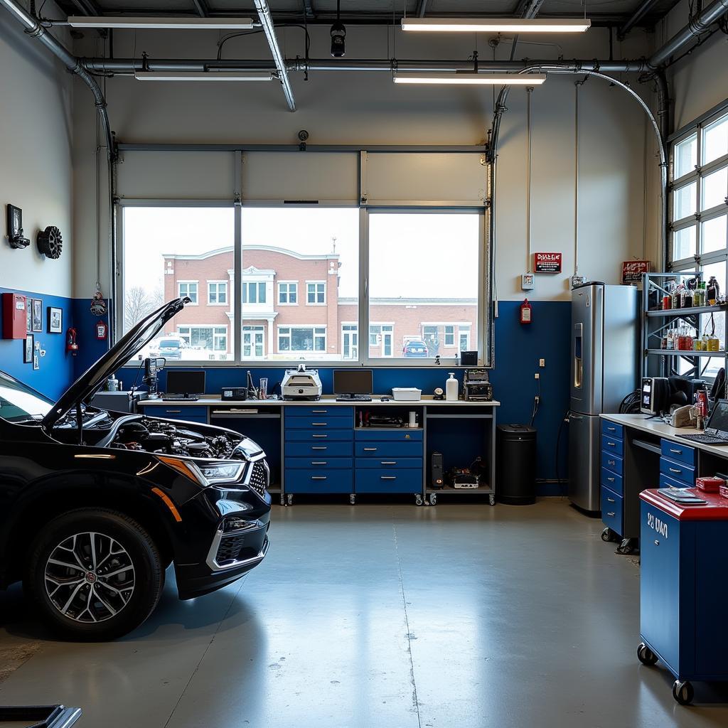 Chicago Auto Repair Shop Interior