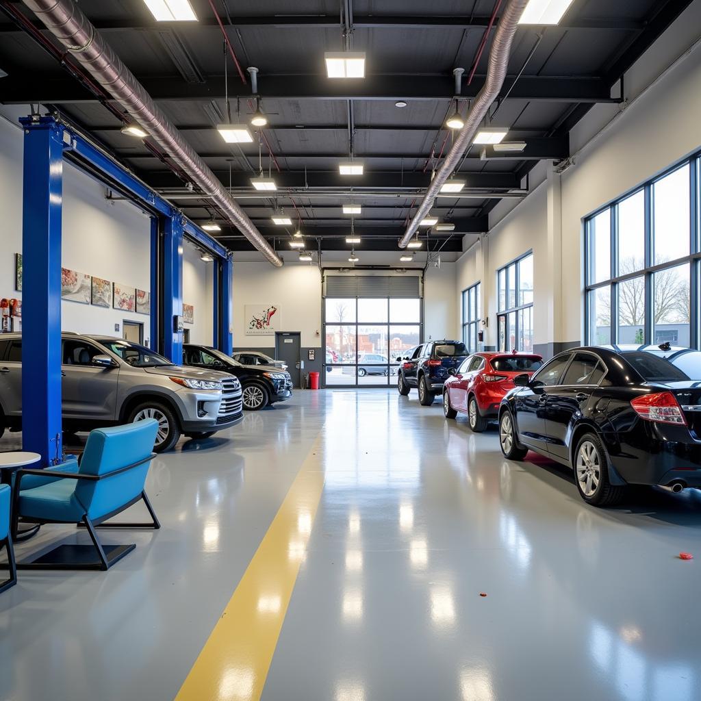 Cincinnati Auto Repair Shop Interior