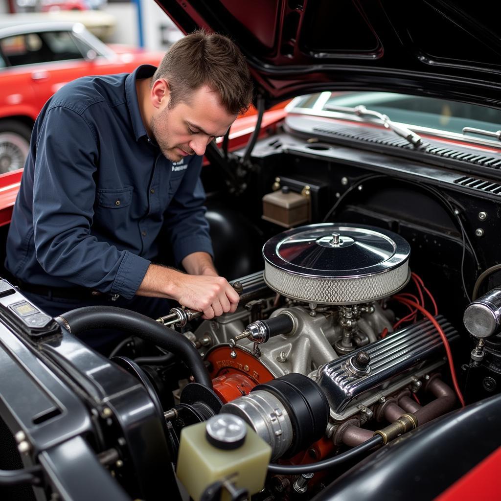 Classic Car Engine Maintenance