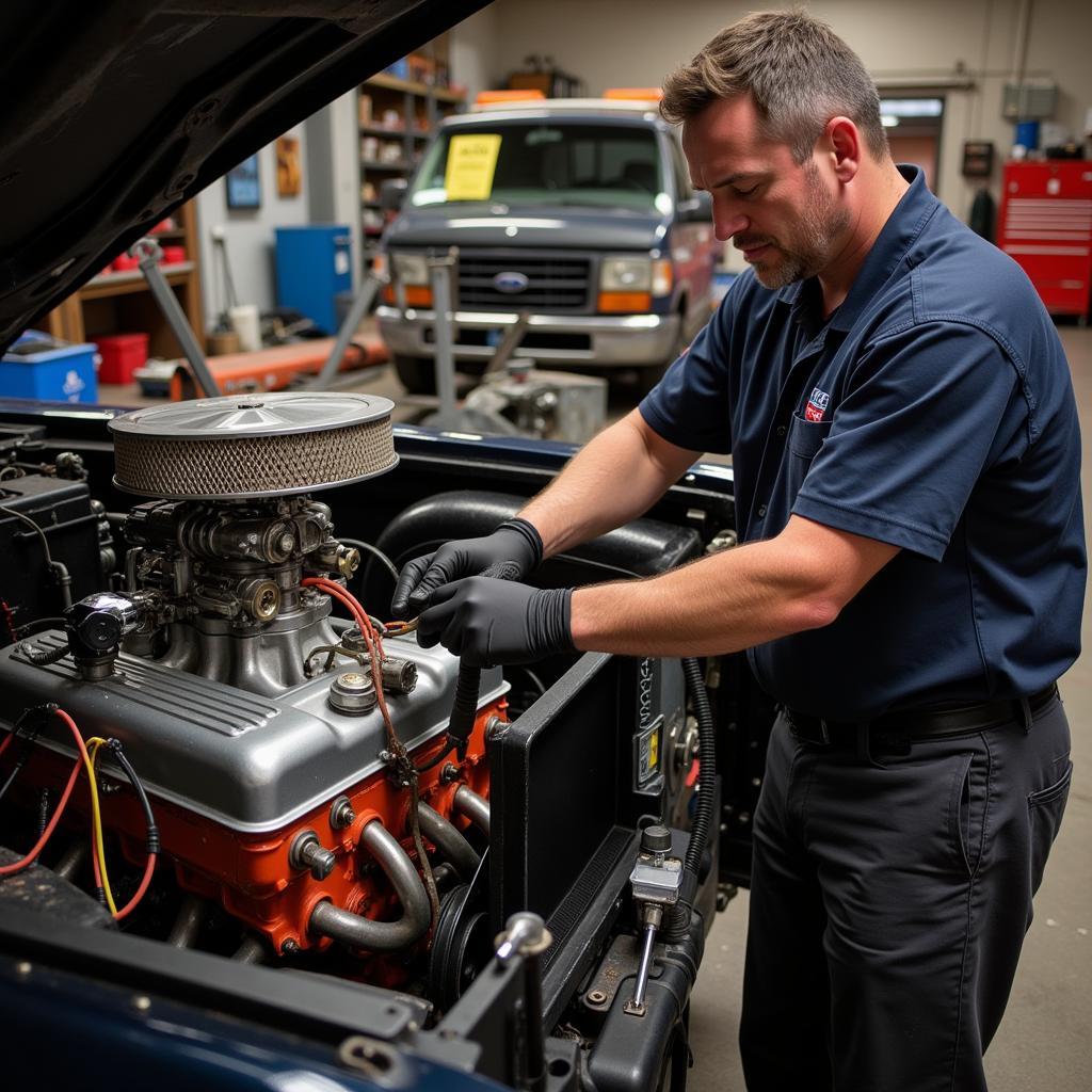 Classic Car Engine Maintenance in Seattle