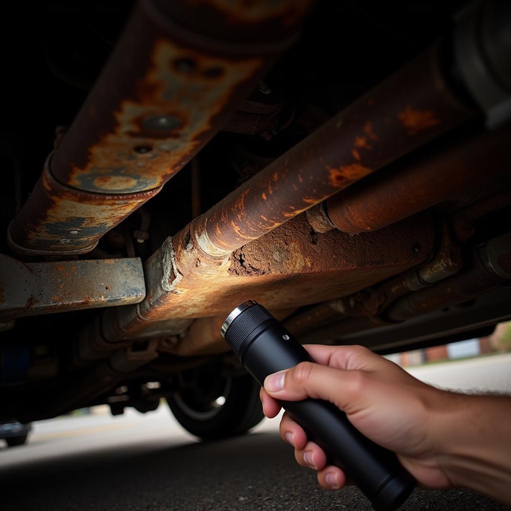 Classic Car Rust Inspection