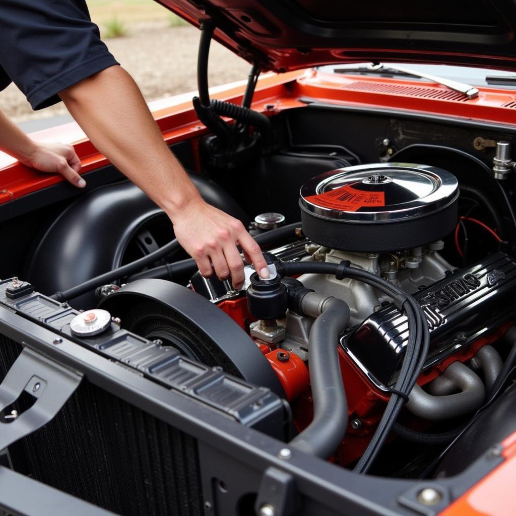 Performing Preventative Maintenance on a Classic Muscle Car Engine