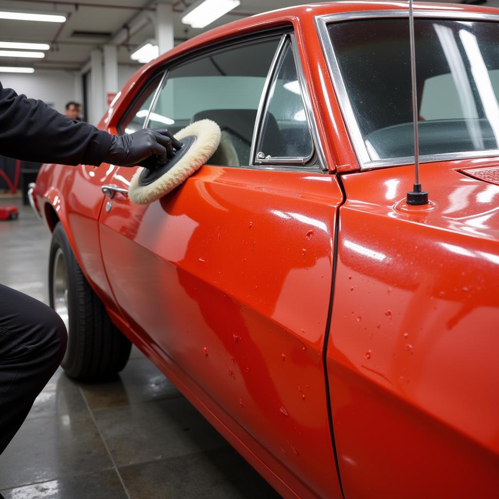 Classic Muscle Car Paint Restoration