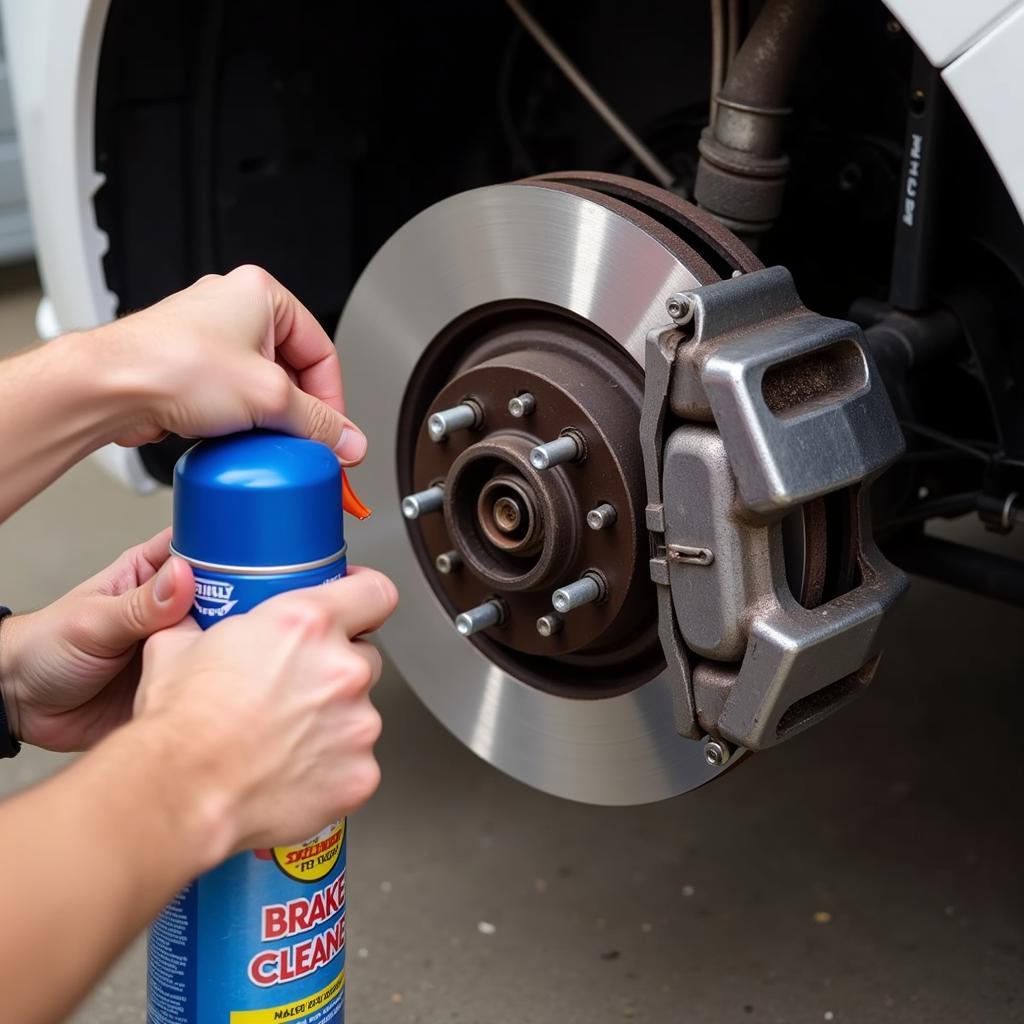 Cleaning Car Brakes to Eliminate Squeaking