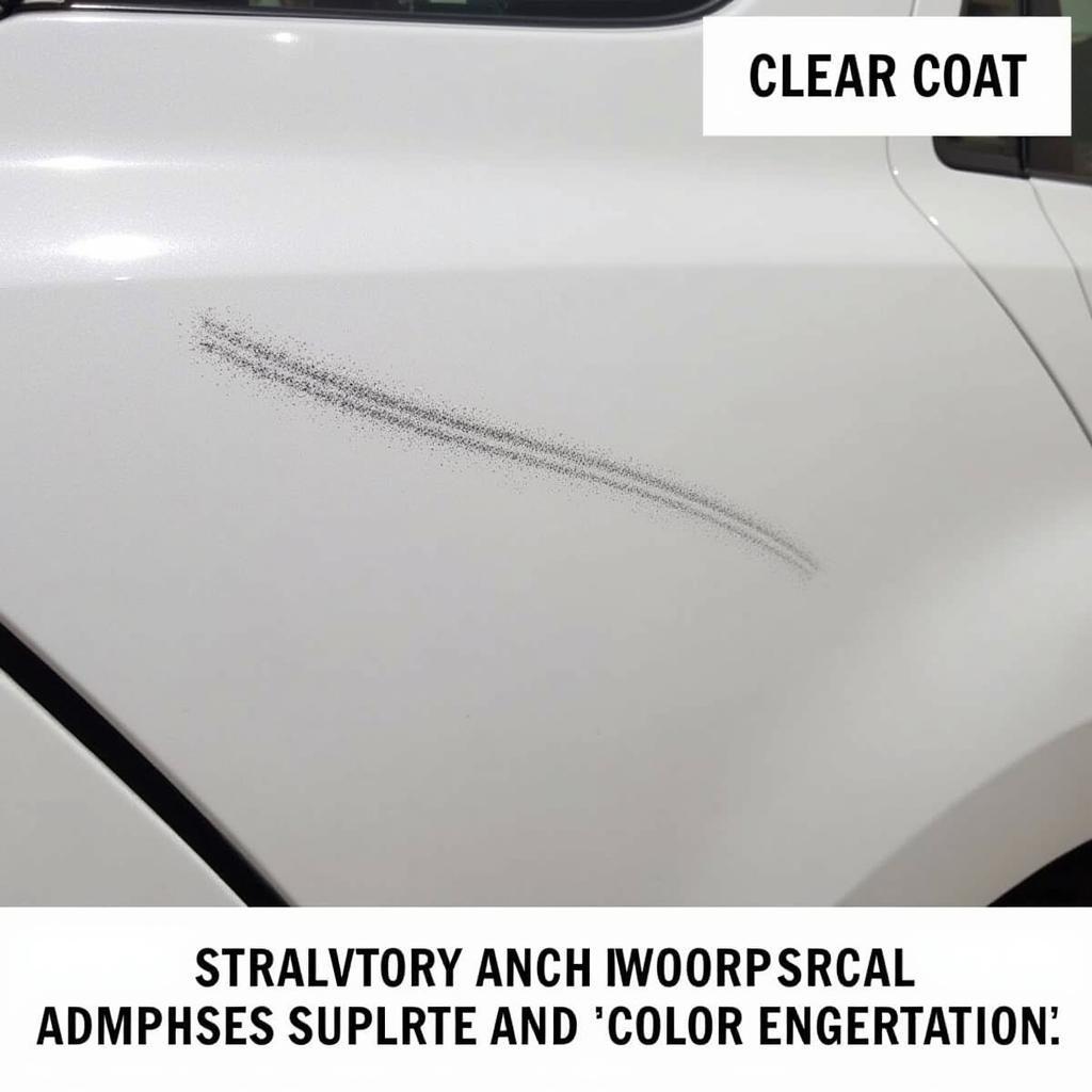 Identifying Clear Coat Scratches