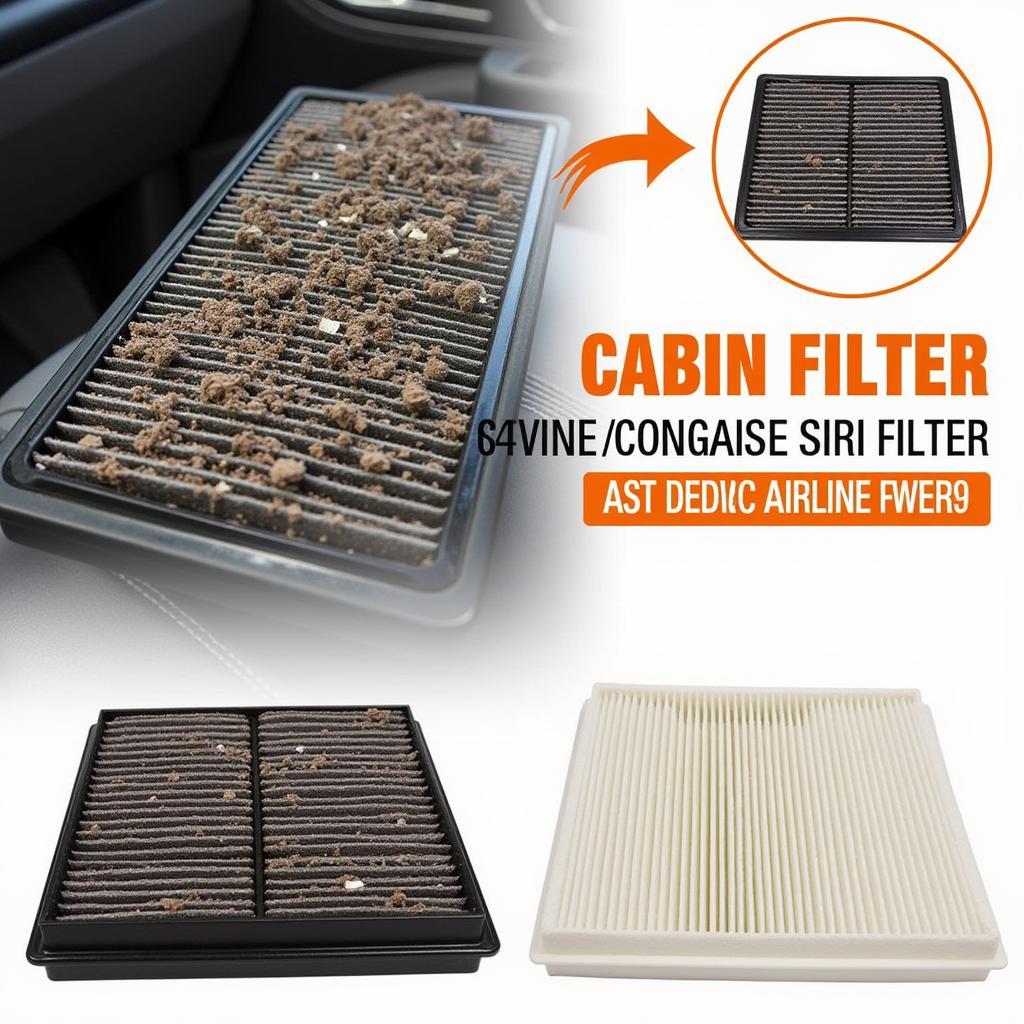 Clogged Cabin Air Filter Restricting Airflow