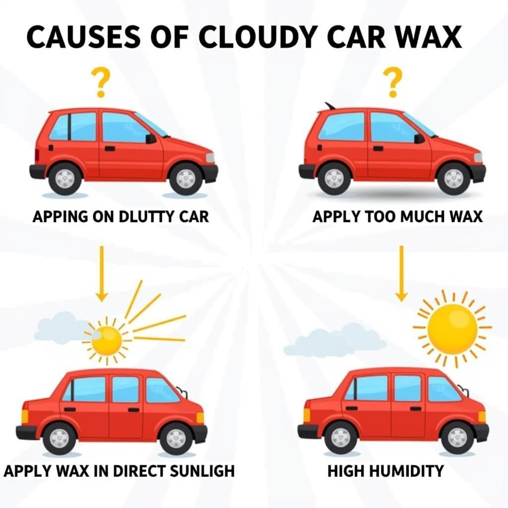 Causes of Cloudy Car Wax