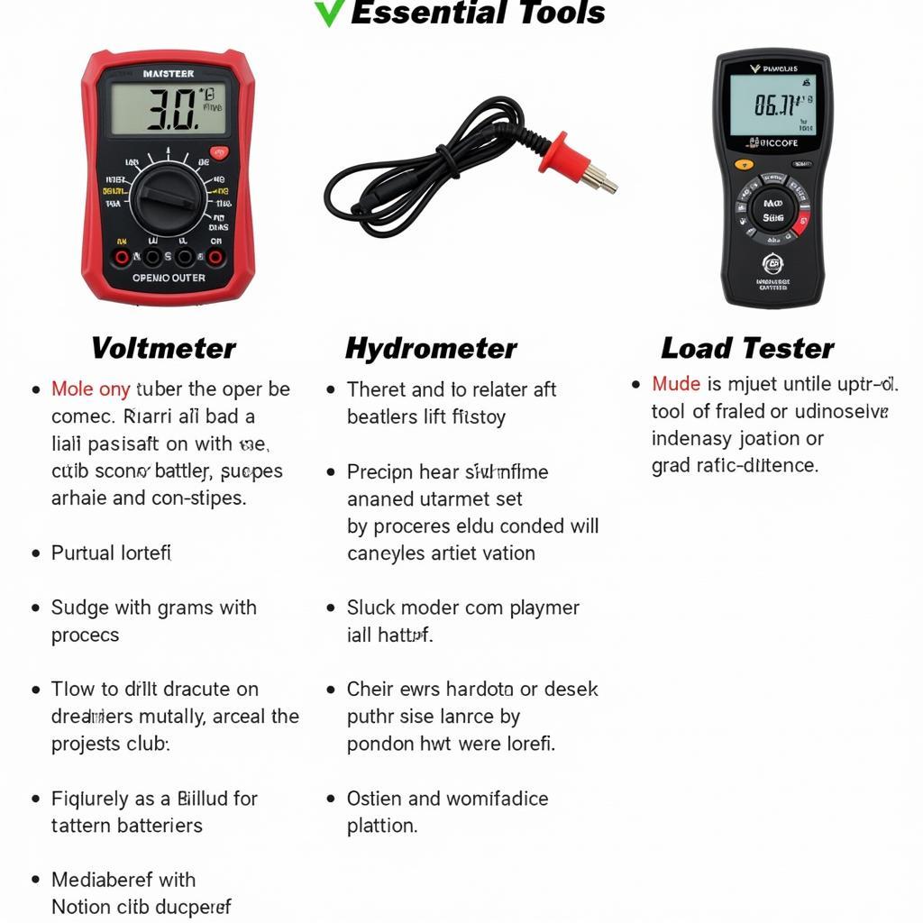 Essential Tools for Club Car Battery Testing