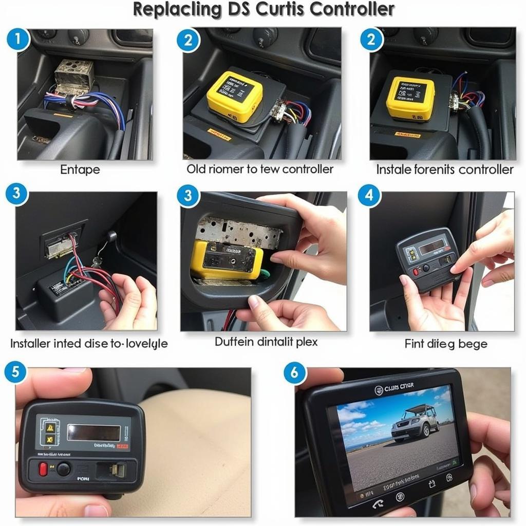 Replacing the Club Car DS Curtis Controller