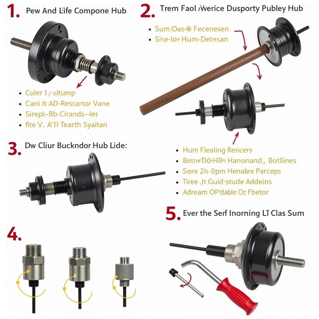 Club Car DS Hub Disassembly Process