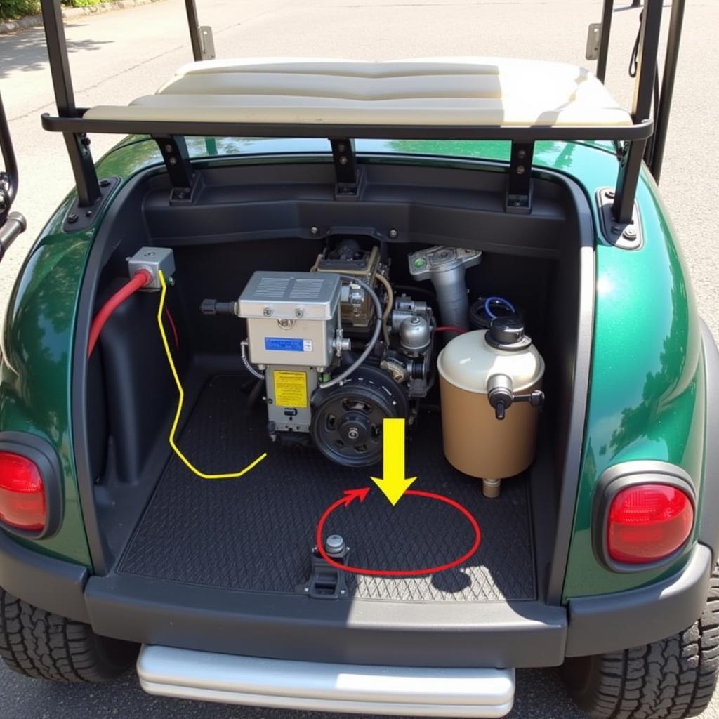 Club Car Precedent Controller Location