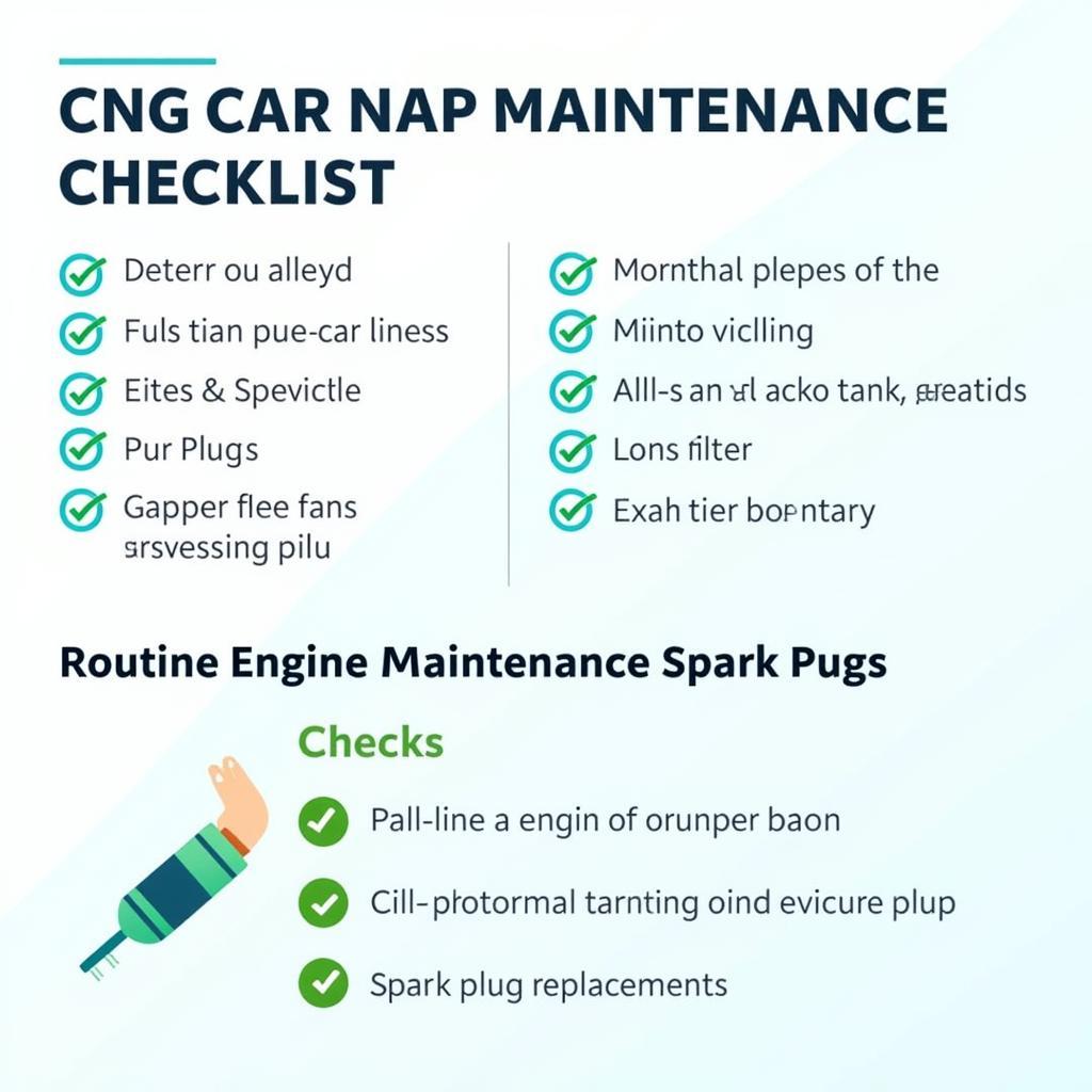 CNG Car Maintenance Checklist