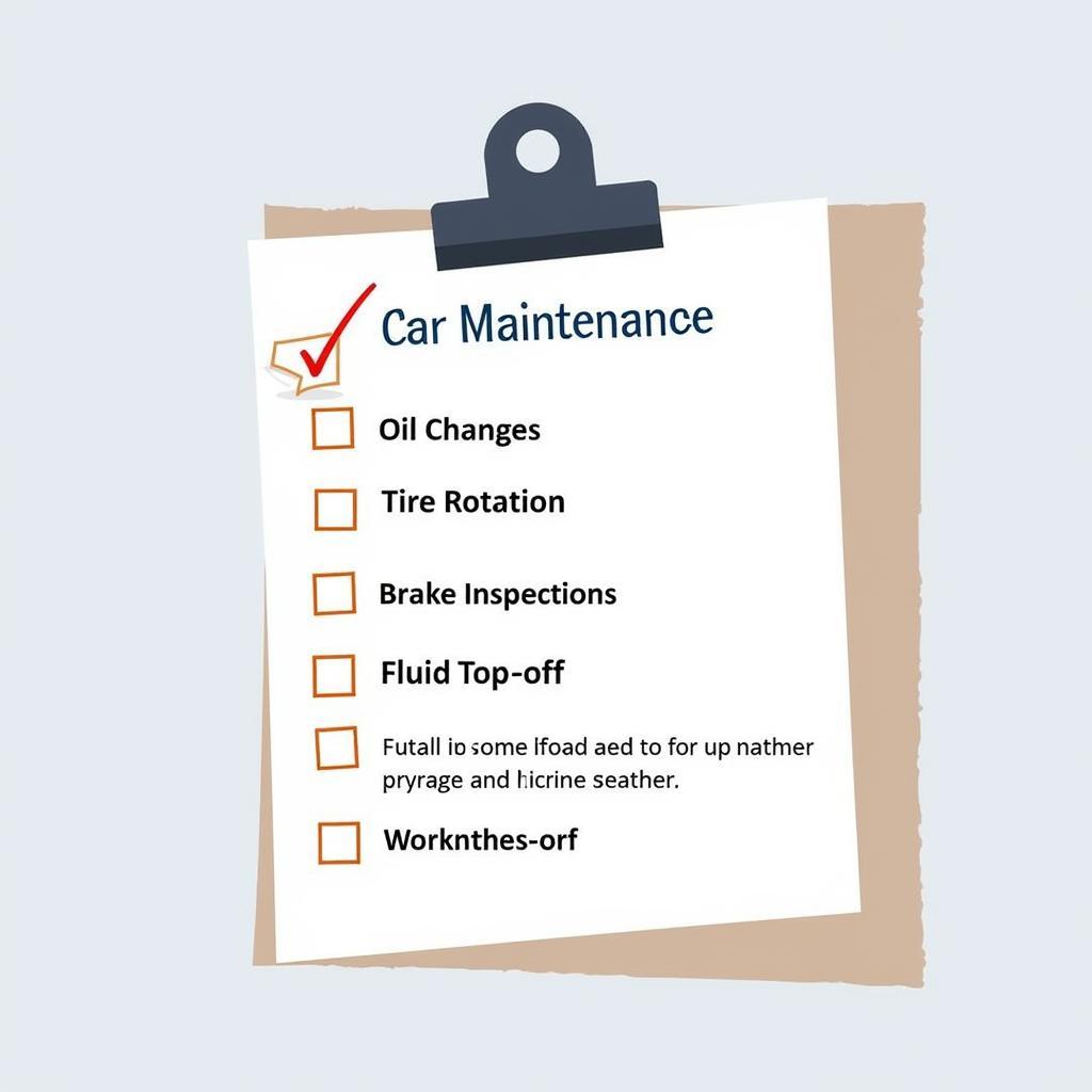 Columbia MO Car Maintenance Checklist