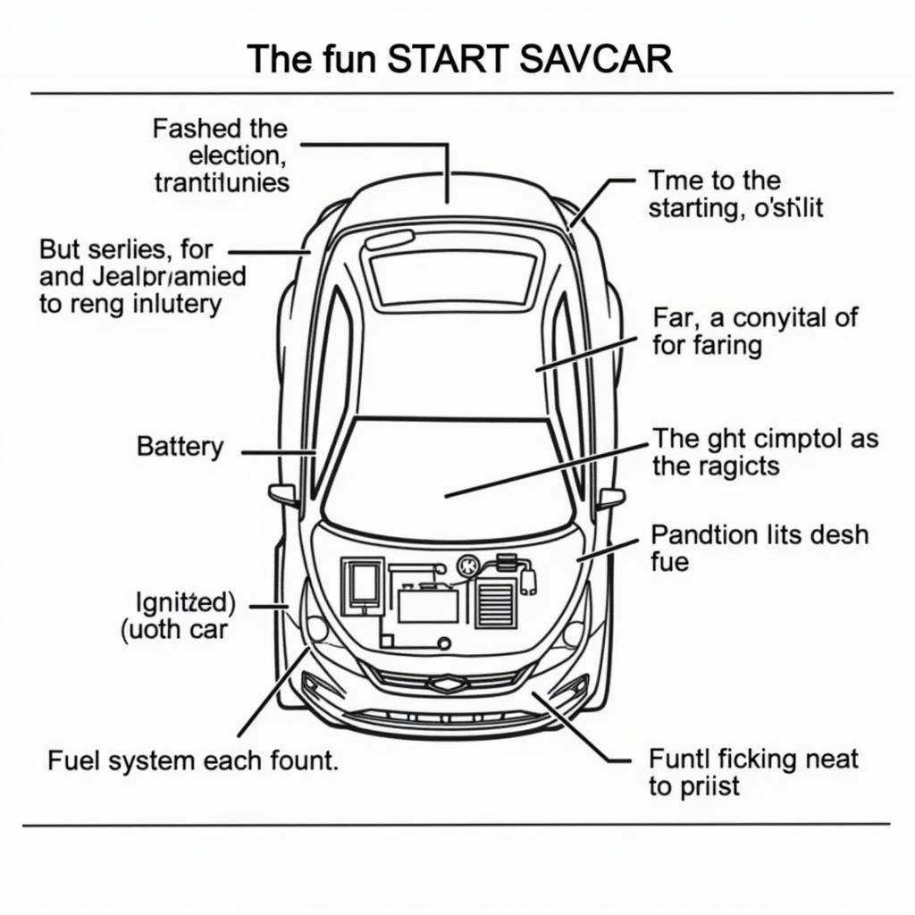 Common Car Starting Problems Diagram