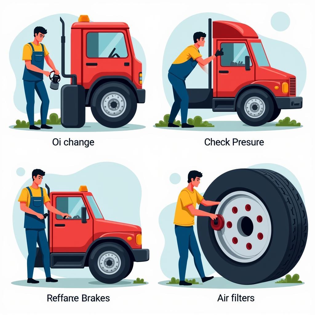 Common Truck Maintenance Tasks