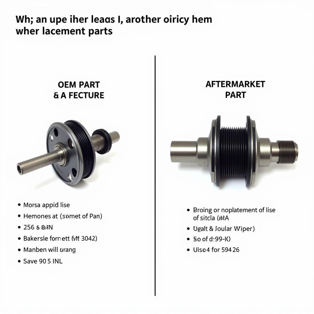 Choosing Between OEM and Aftermarket Car Parts