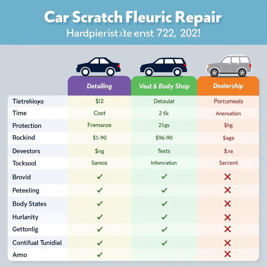 Comparing Car Scratch Repair Options