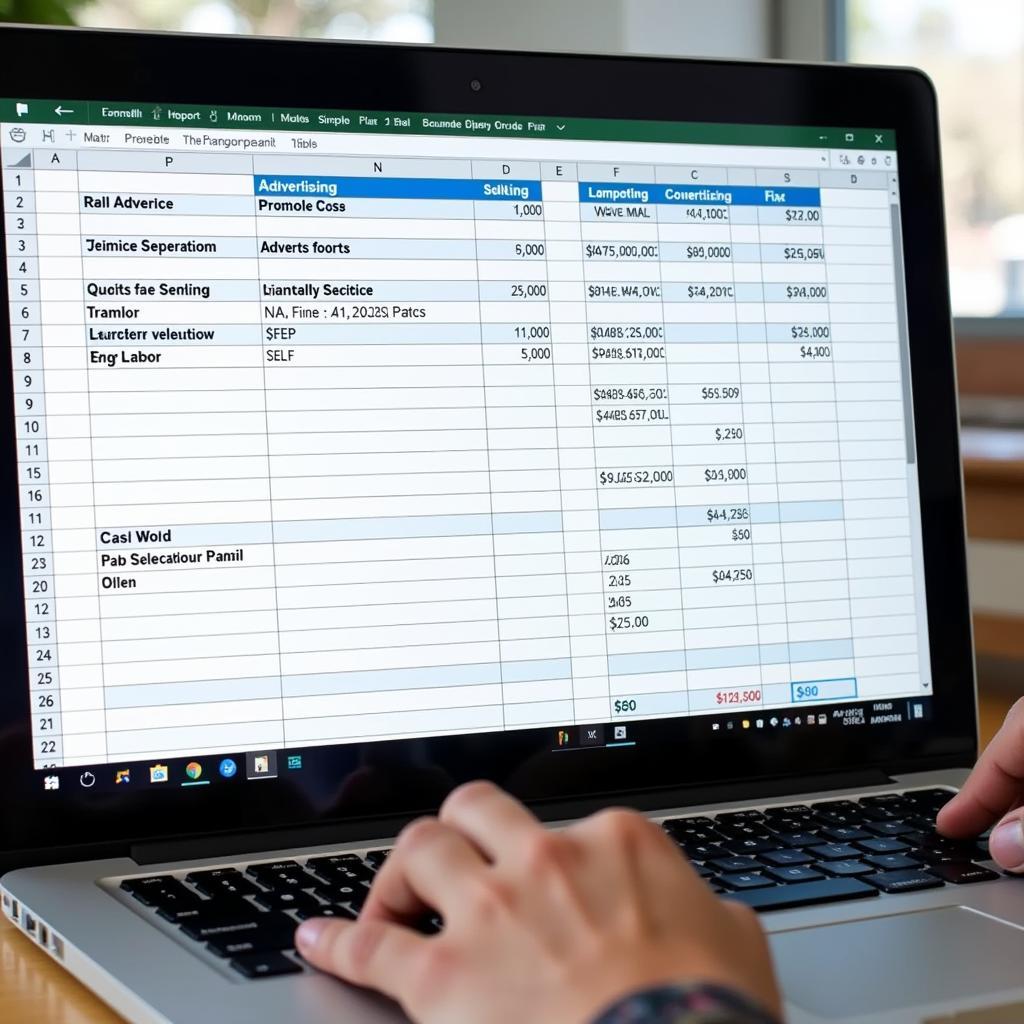 Spreadsheet comparing the costs of selling versus fixing a 20-year-old car.