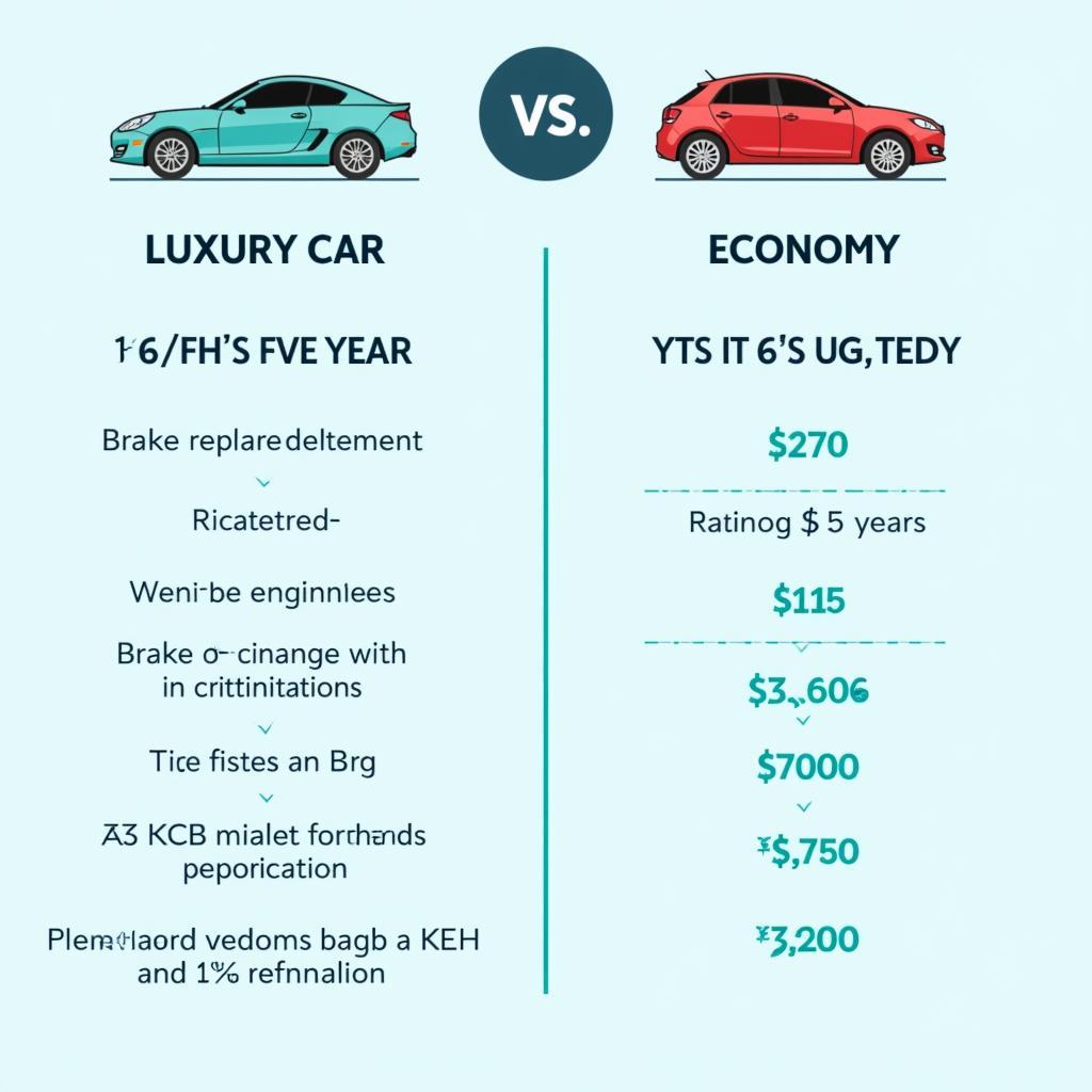 Comparing Maintenance Costs: Luxury vs. Economy Cars