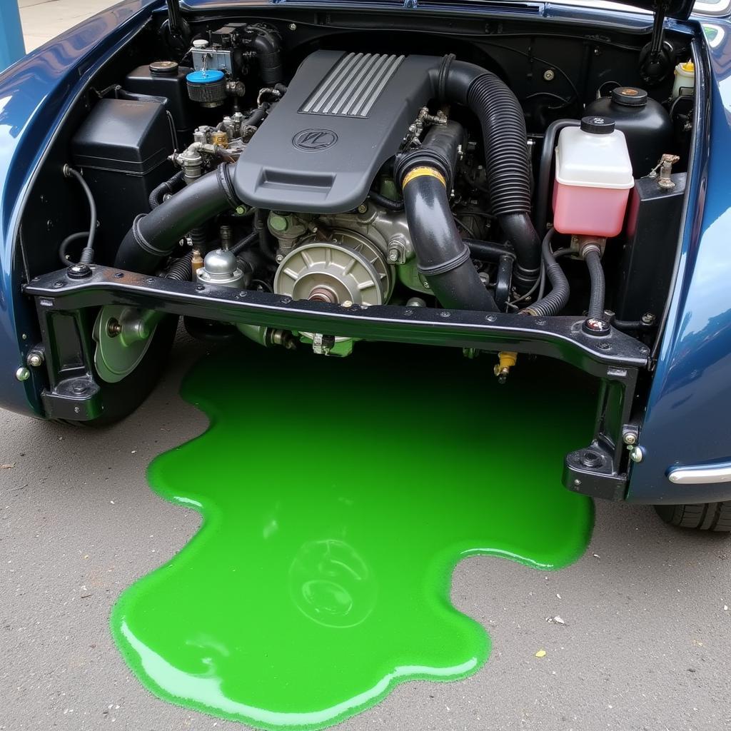 Coolant Leak from Engine Overview