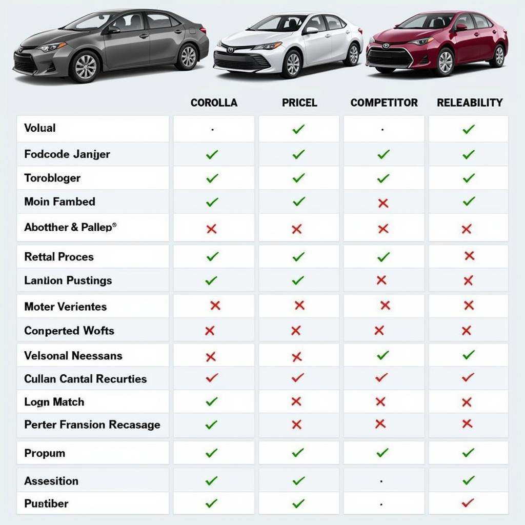 Toyota Corolla vs. Competitors: A Comparative Analysis