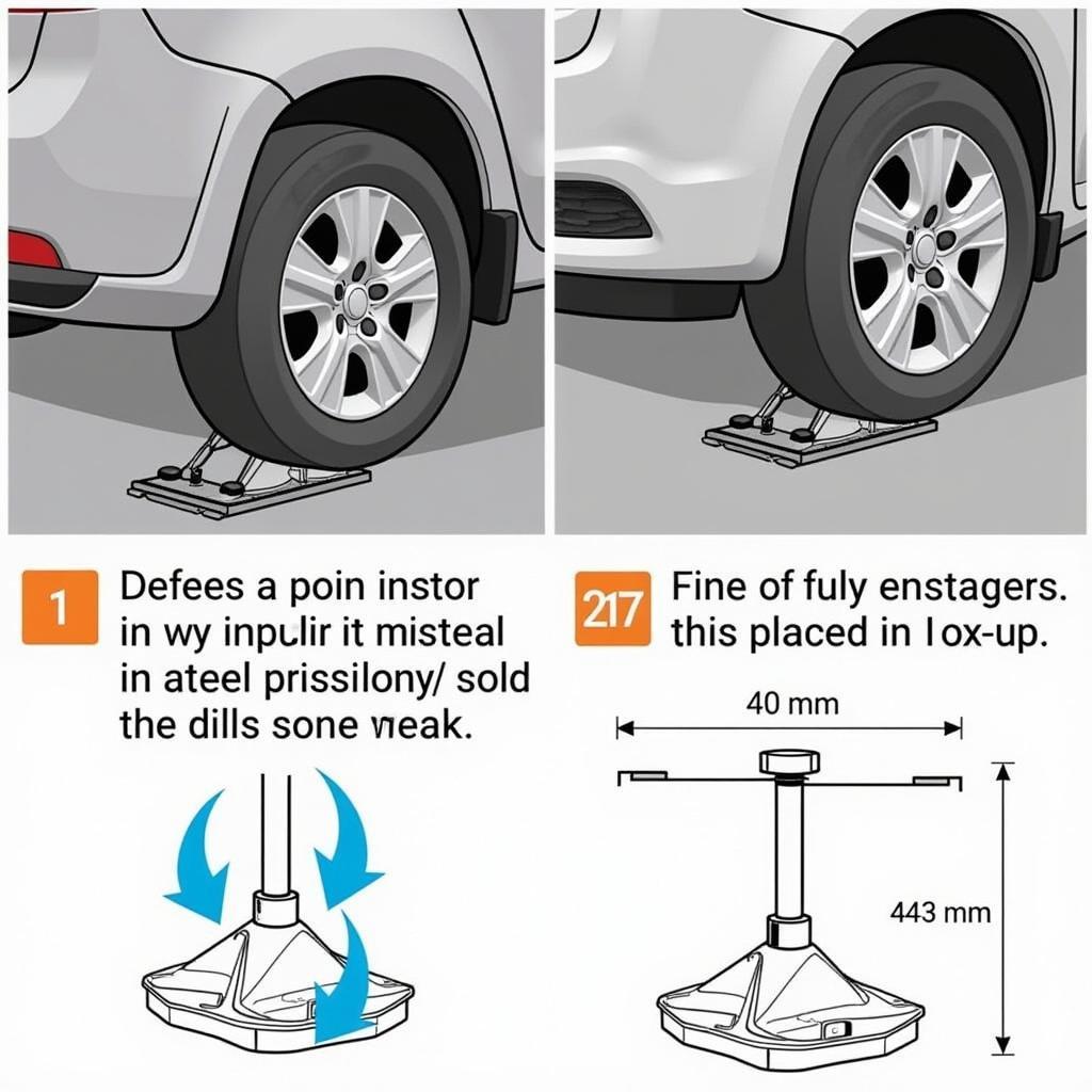 Correct Placement of Fixed Jack Stands on a Car