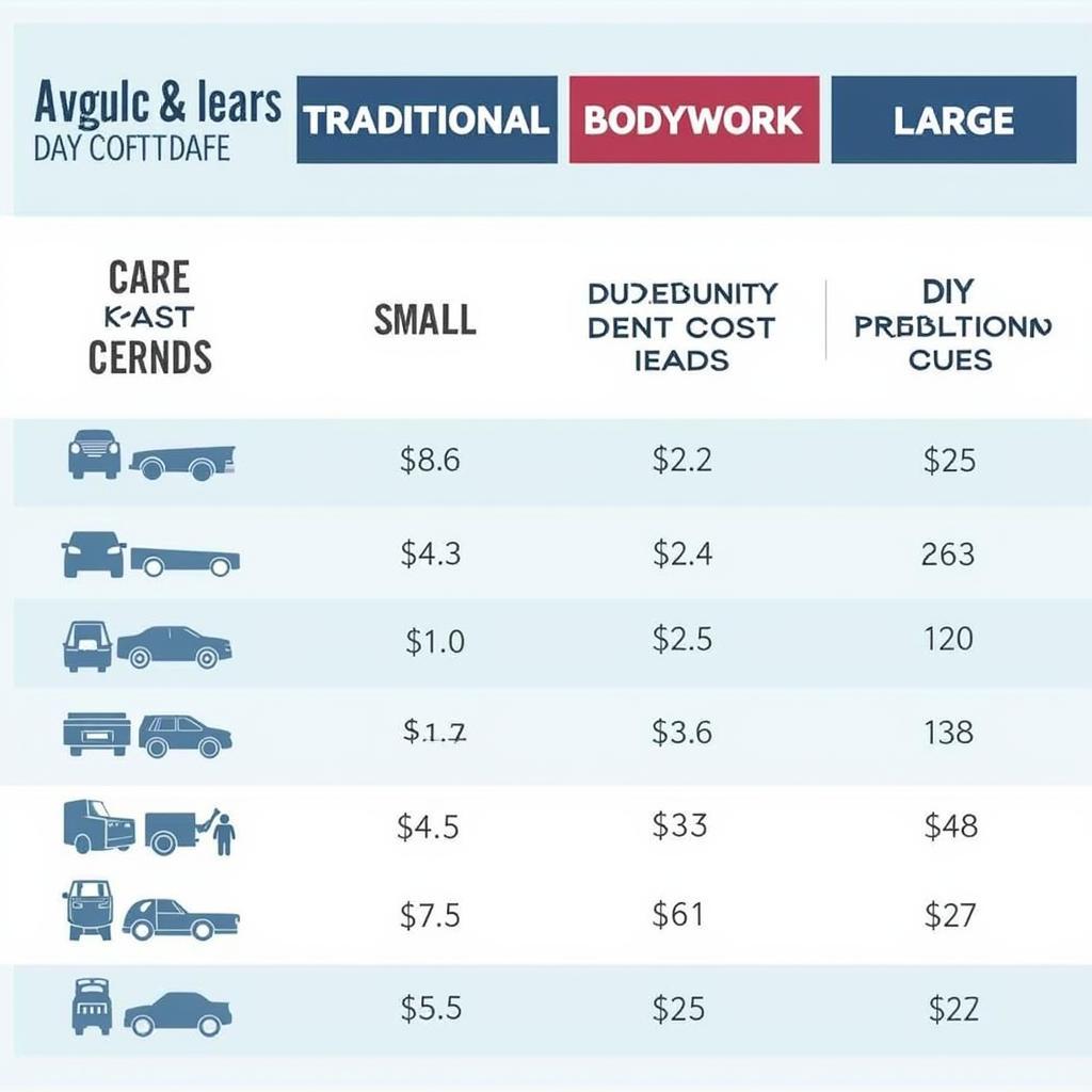 Cost Breakdown of Dent Repair Based on Severity and Method