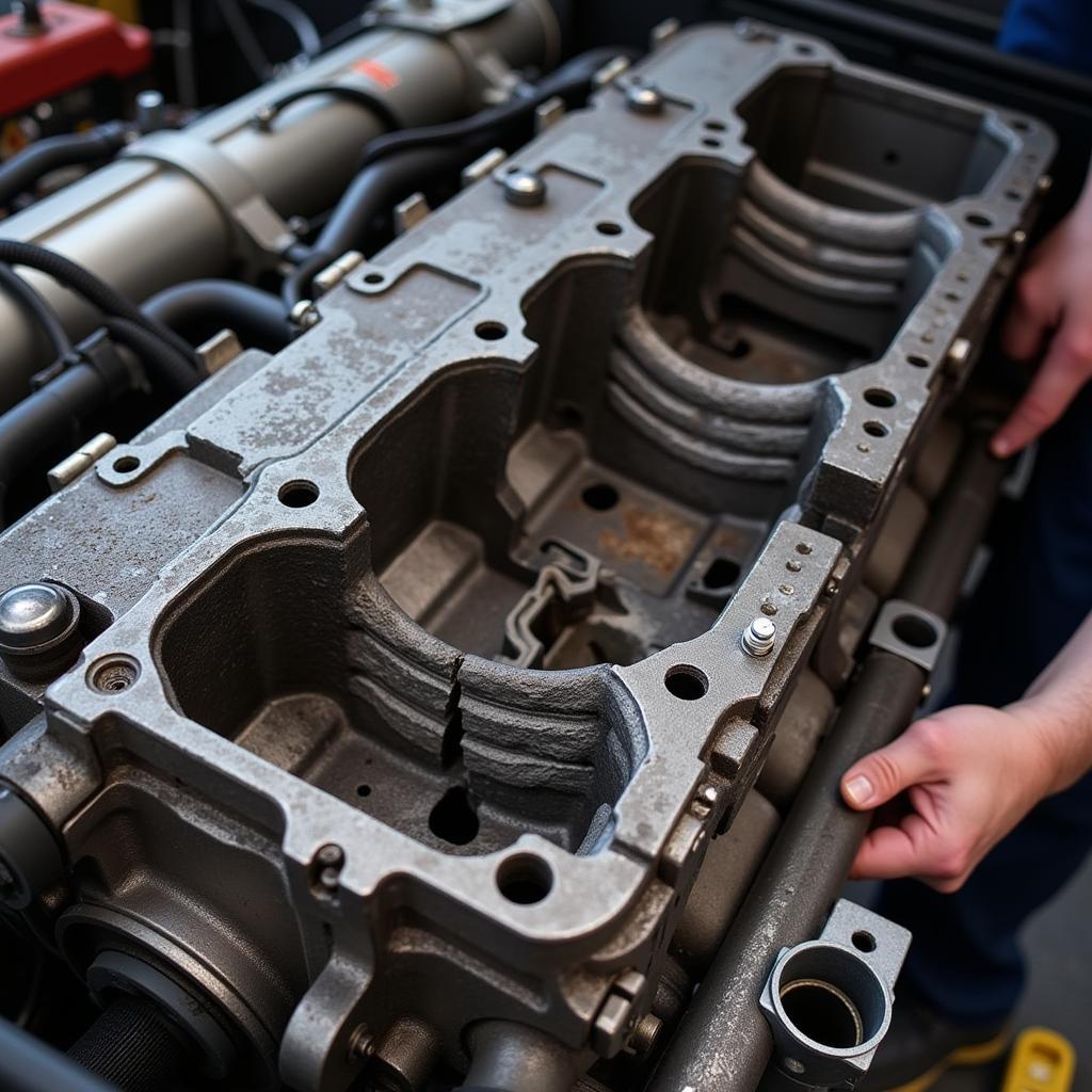 Cracked Engine Block Repair Cost: A Visual Guide