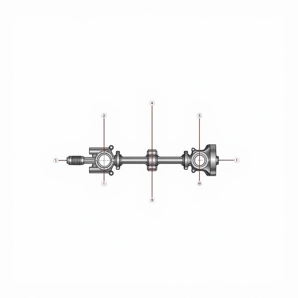 Crankshaft Vector Diagram