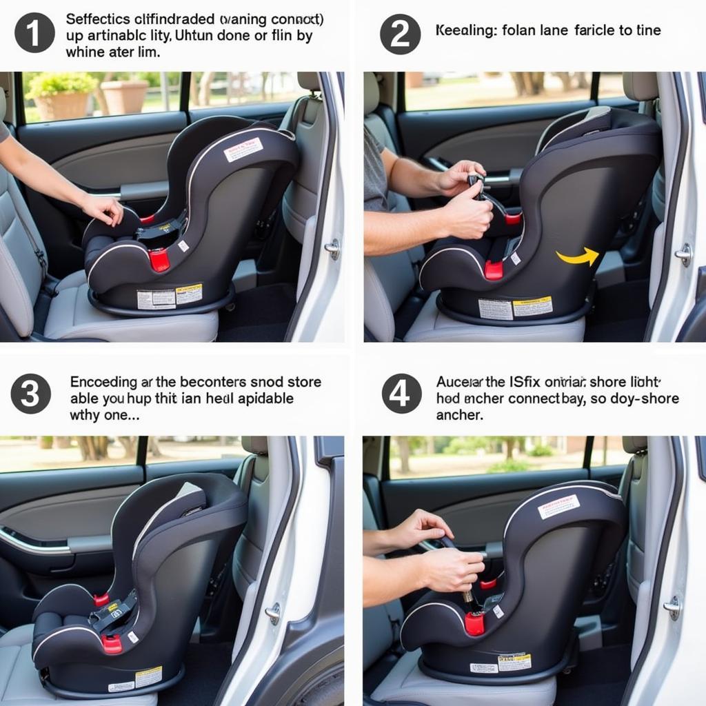 Cybex Pallas Fix ISOFIX Installation