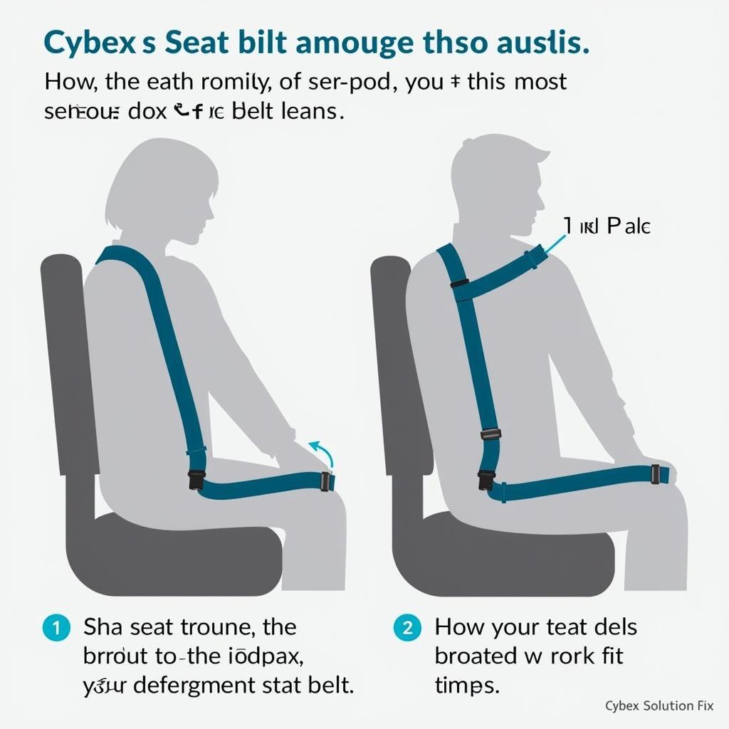 Cybex Solution Fix Seat Belt Installation