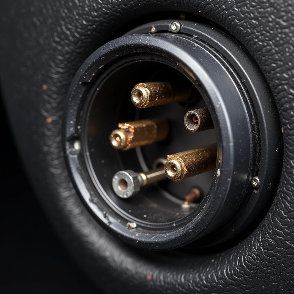 Damaged Car Cigarette Lighter Socket