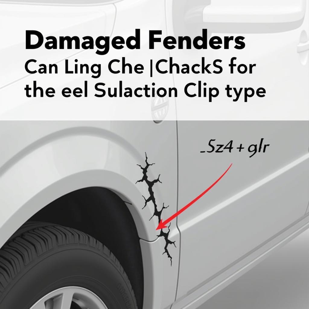 Fender Liner Damage from Incorrect Clip