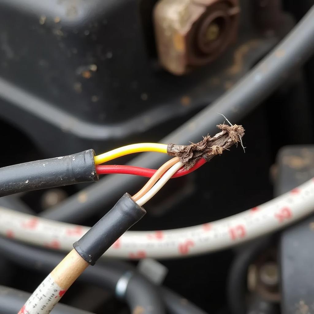 Damaged Wiring Harness