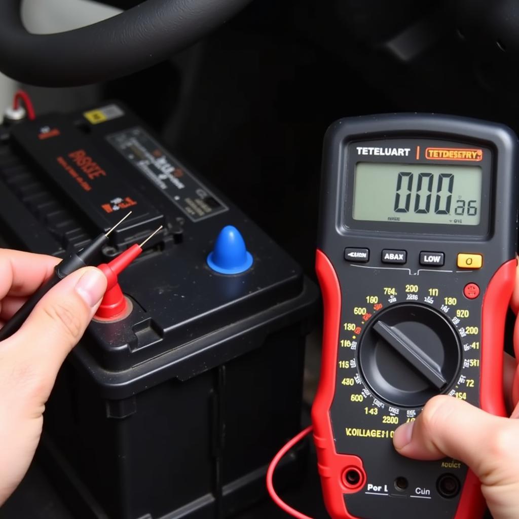 Car Battery Testing for Starting Problems