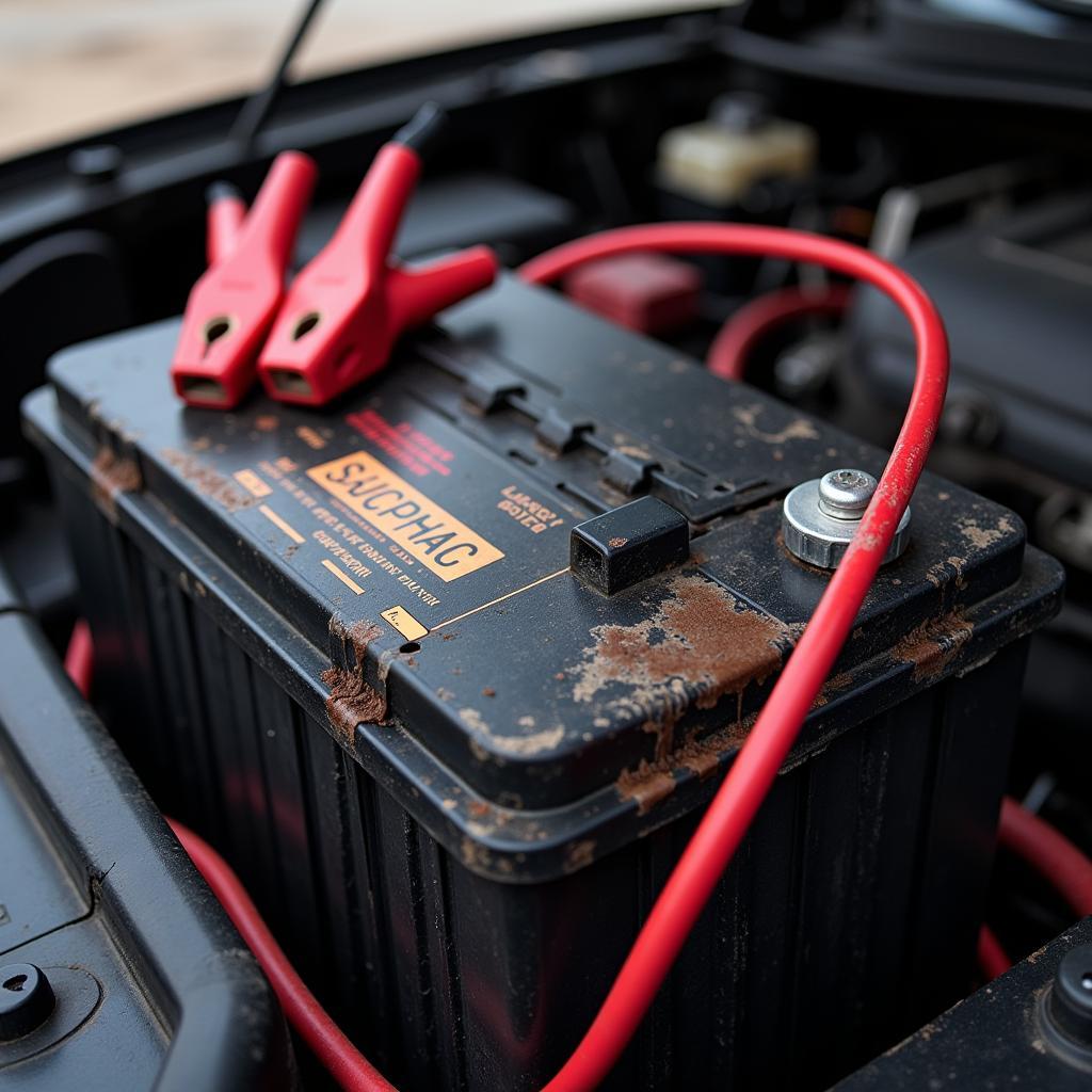 Dead Car Battery Preventing Engine Start