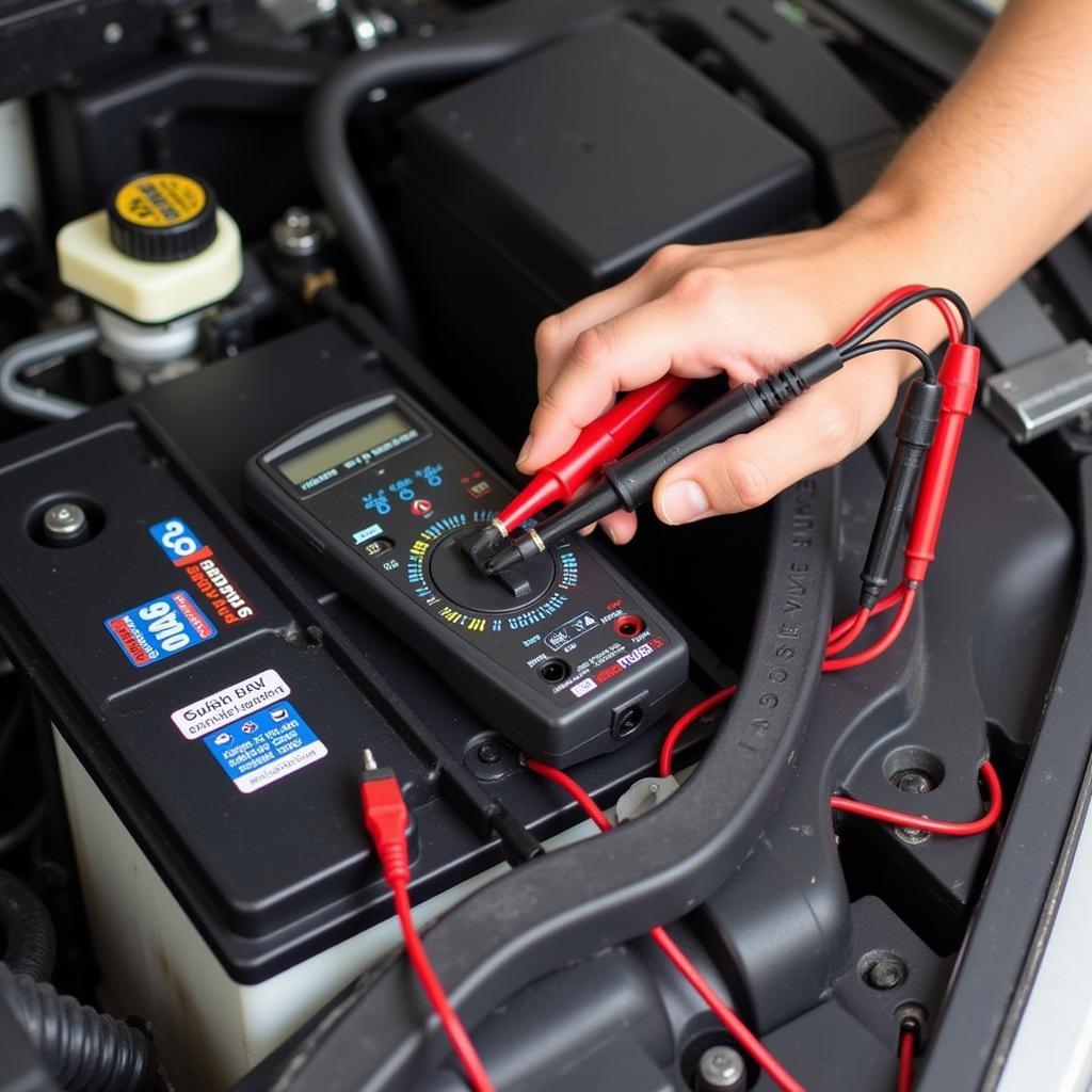 Diagnosing Car Charging System Issues Using Multimeter