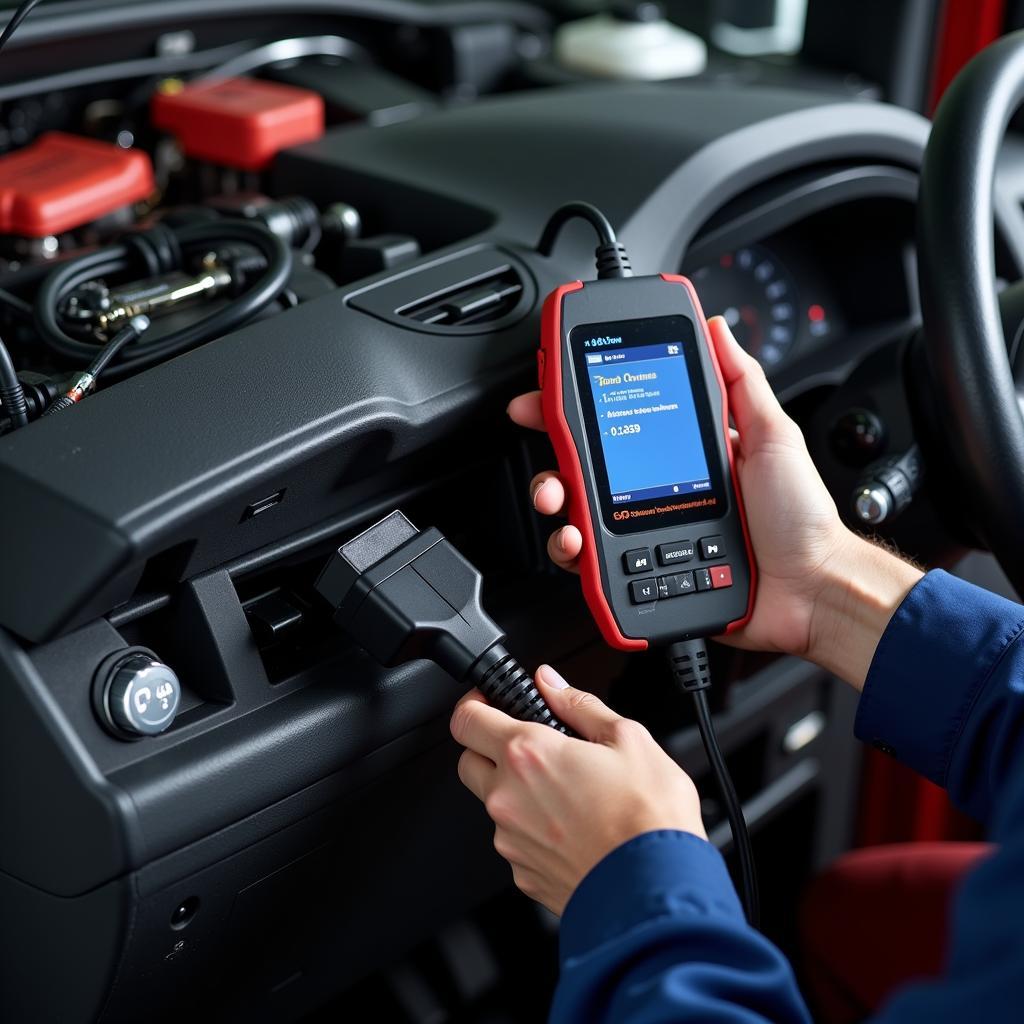 Diagnosing Engine Problems with Diagnostic Tool