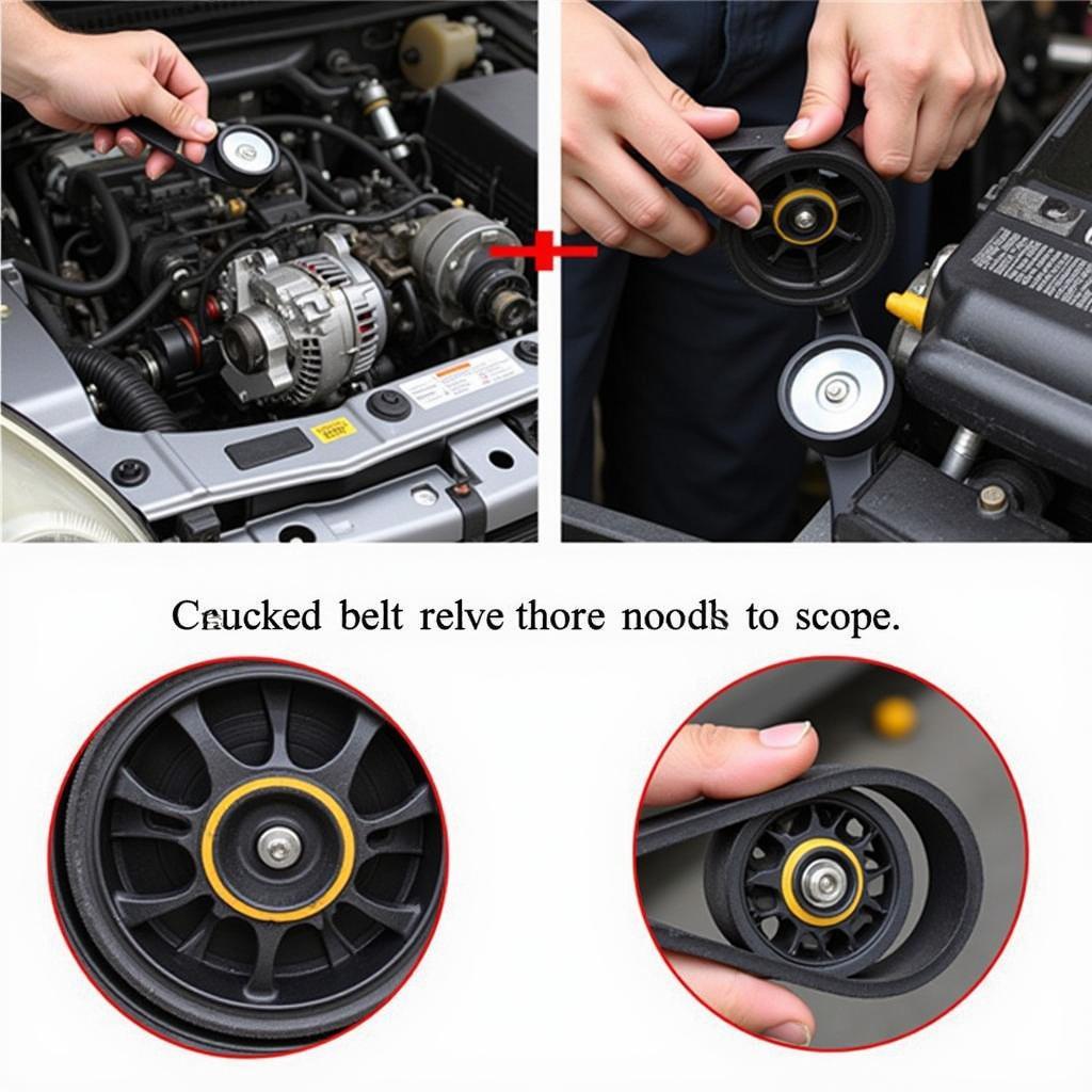 Diagnosing a Squeaky Car Belt