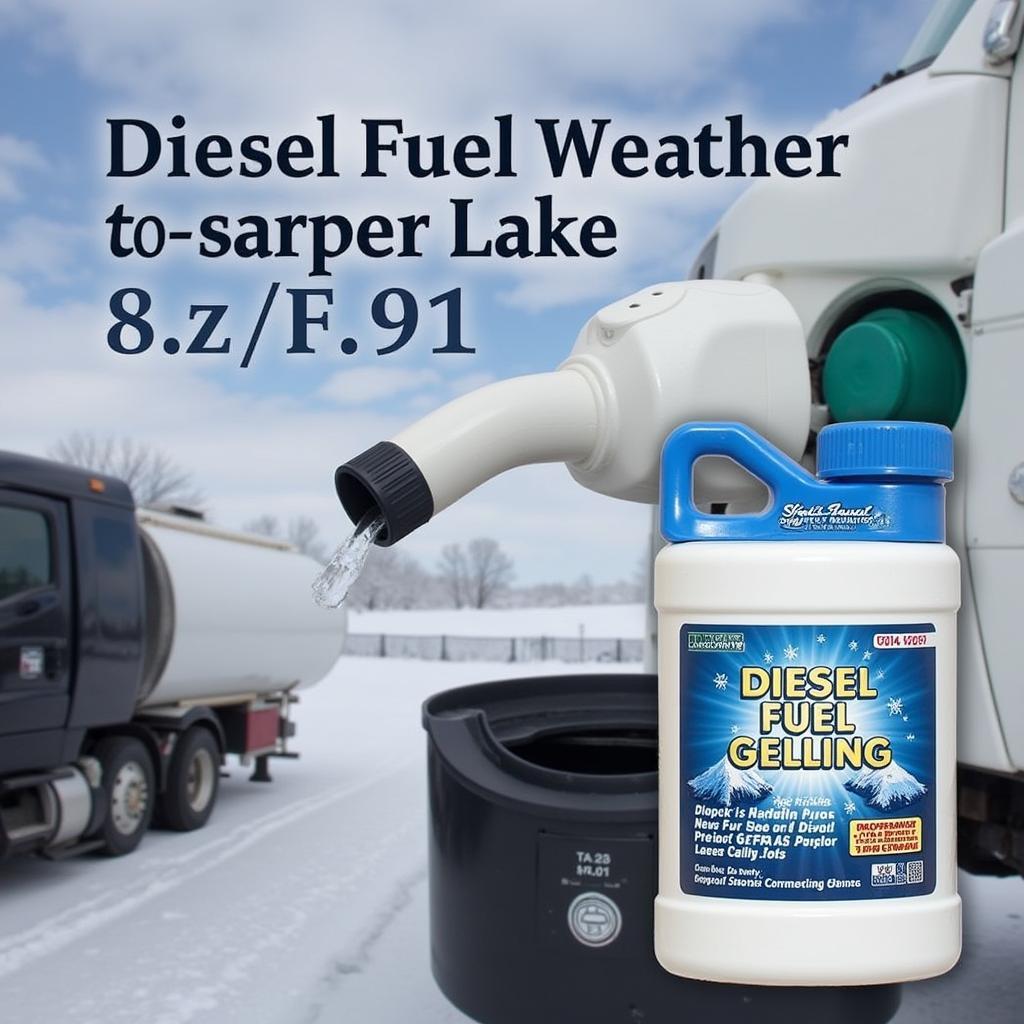 Diesel Fuel Additive for Cold Weather