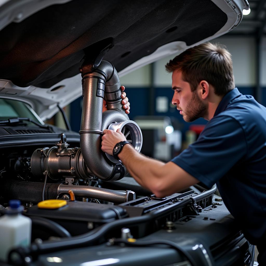 Diesel Pickup Turbocharger Inspection