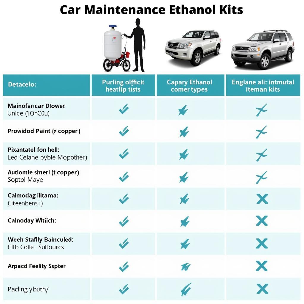 Different Ethanol Kit Types