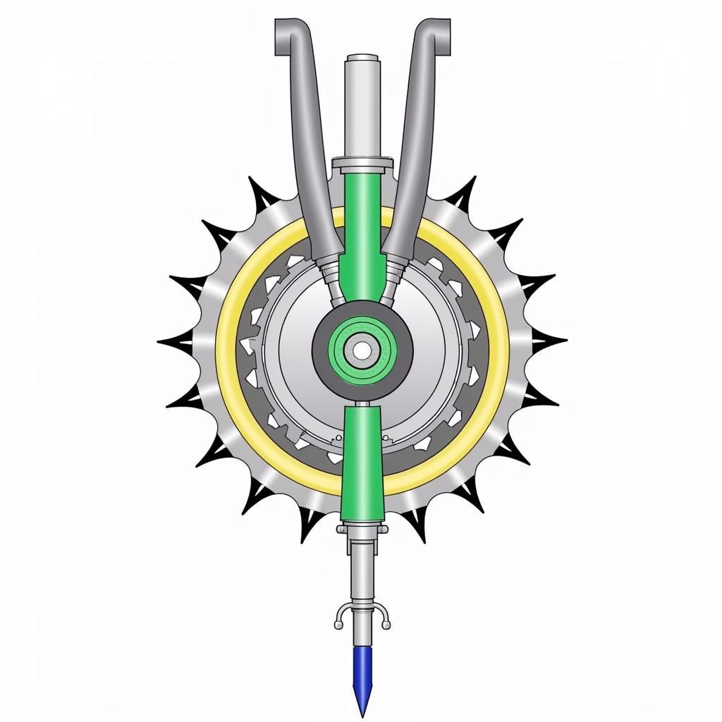 Diagram of Direct Injection Engine Showing Potential Oil Dilution Points