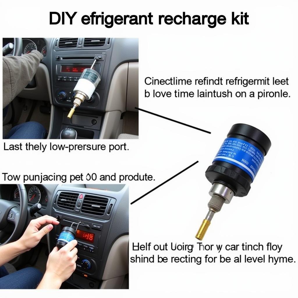 DIY Car AC Refrigerant Recharge