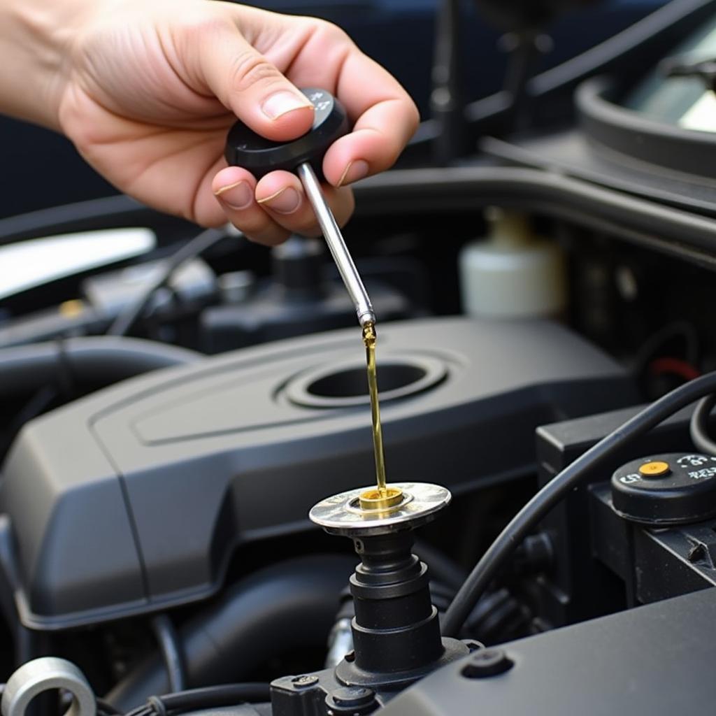 DIY Car Maintenance in Ephrata PA - Checking Oil Level