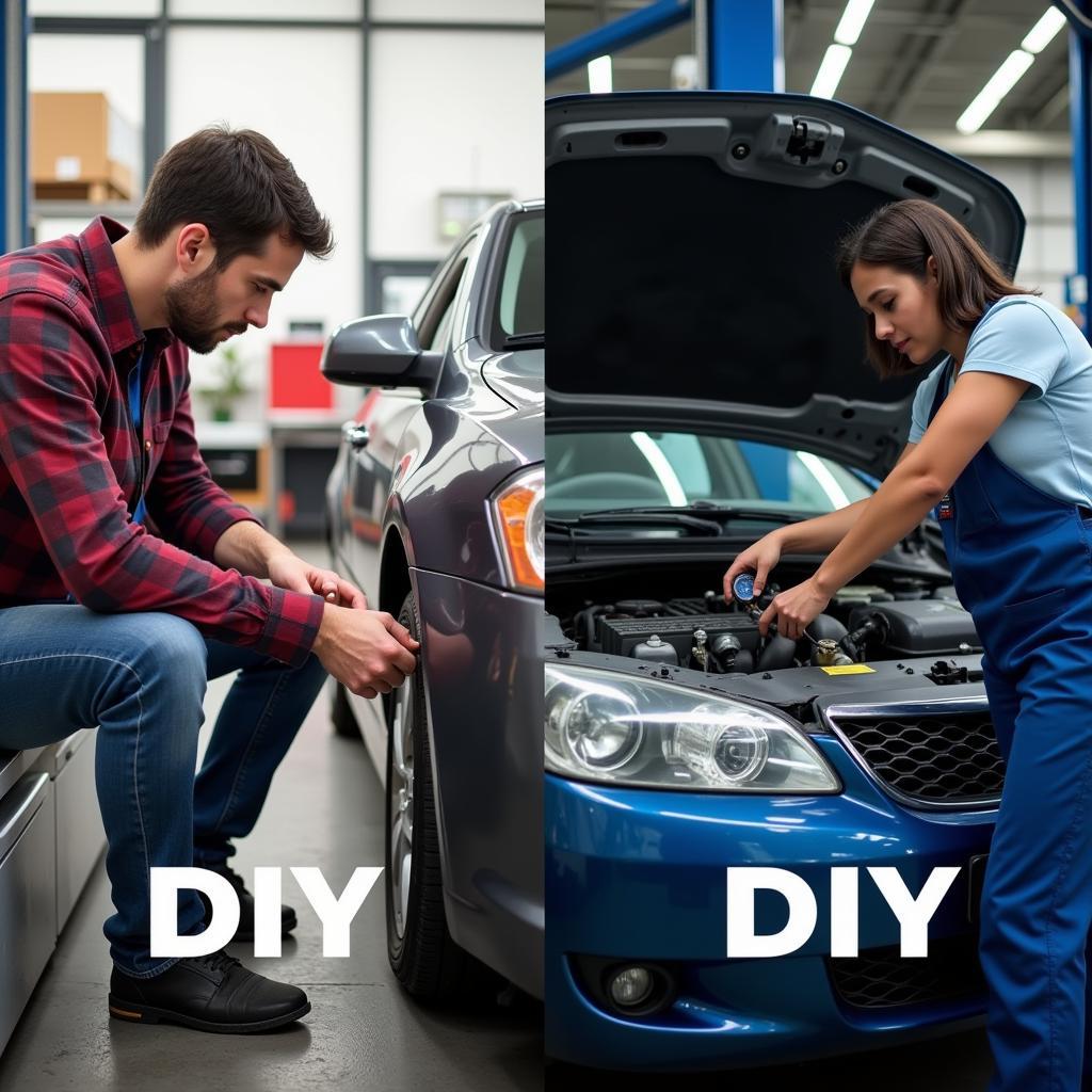 DIY Car Maintenance vs. Professional Service