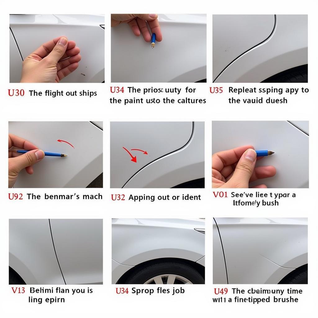 DIY Car Paint Chip Repair