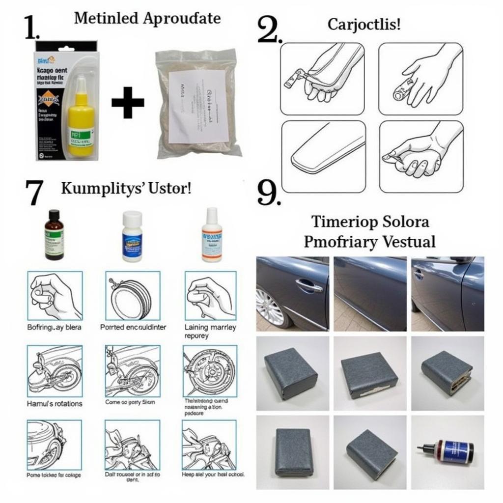 DIY Dent Repair Kit Contents and Application