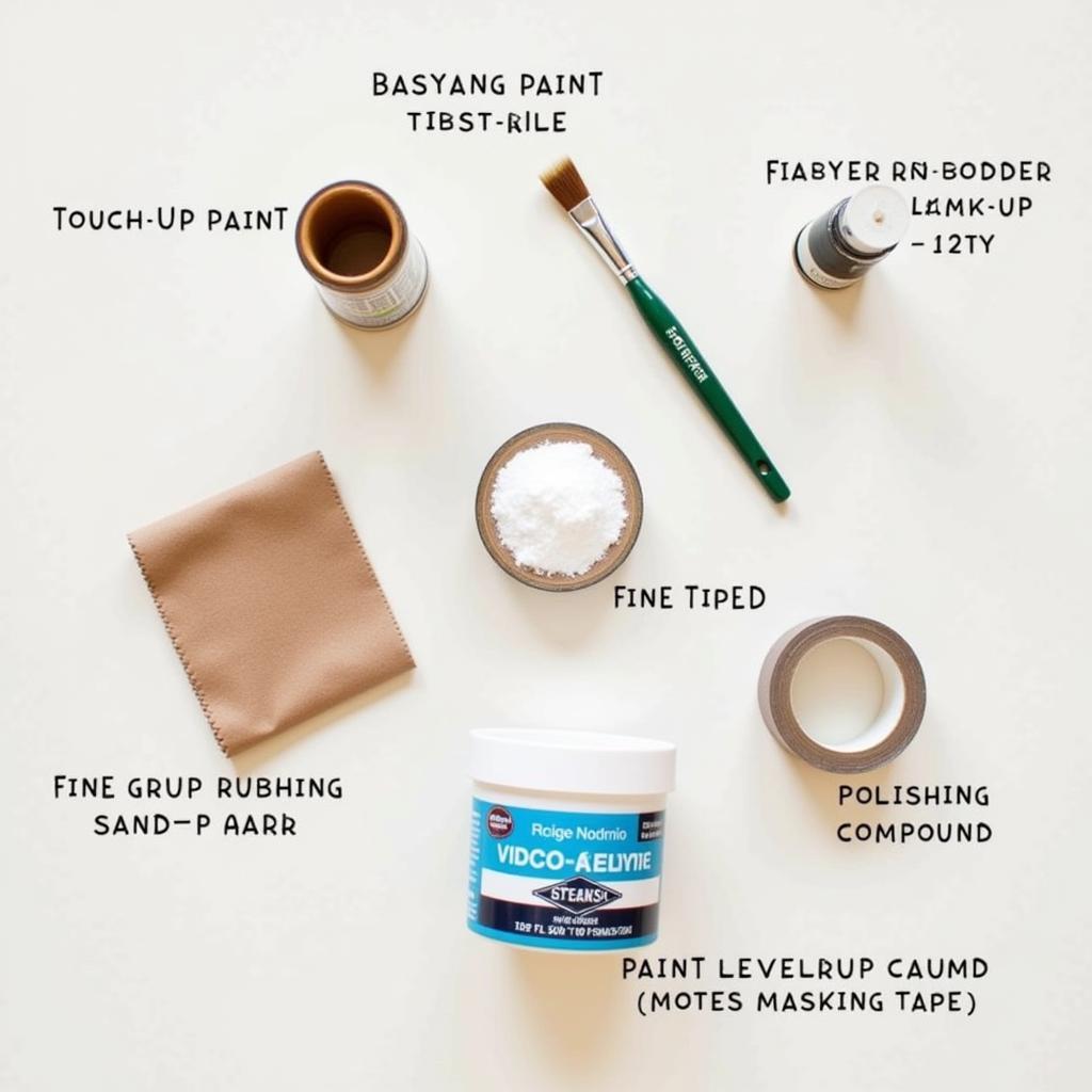 DIY Paint Chip Repair Kit and Tools